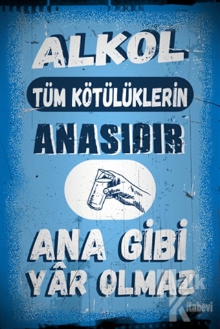 Alkol Poster - Halkkitabevi