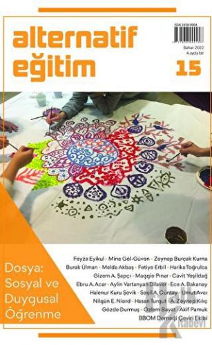 Alternatif Eğitim Dergisi 15. Sayı: Sosyal ve Duygusal Öğrenme