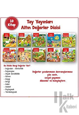 Altın Değerler Dizisi 10 Kitap Set - Halkkitabevi