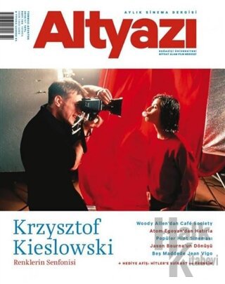 Altyazı Dergisi Sayı: 163 / Temmuz-Ağustos 2016