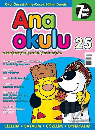 Anaokulu Sayı: 25 Anne-Çocuk Eğitim Dergisi