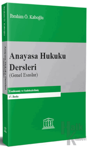 Anayasa Hukuku Dersleri (Genel Esaslar) - Halkkitabevi