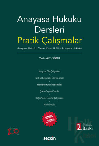 Anayasa Hukuku Dersleri Pratik Çalışmalar