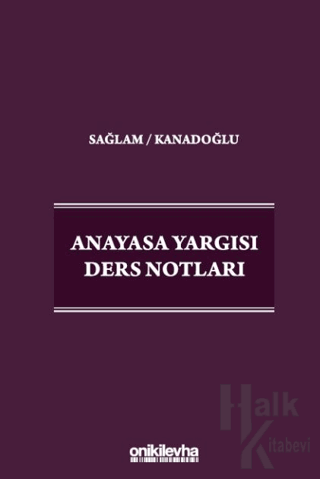 Anayasa Yargısı Ders Notları