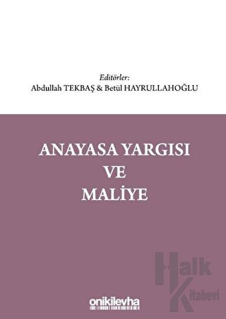 Anayasa Yargısı ve Maliye - Halkkitabevi