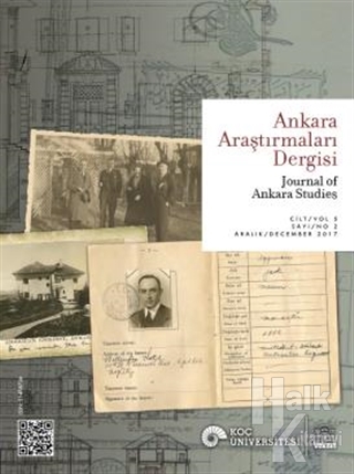 Ankara Araştırmaları Dergisi Cilt : 5 Sayı : 2 / Journal of Ankara Studies