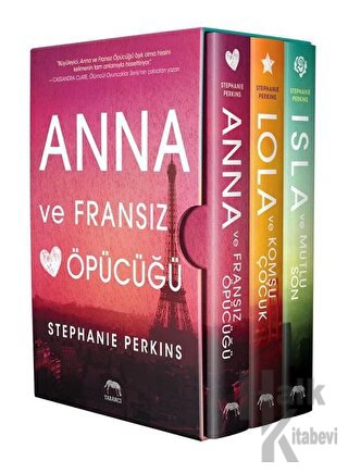 Anna-Lola-Isla Kutu Seti (3 Kitap Takım) (Ciltli)