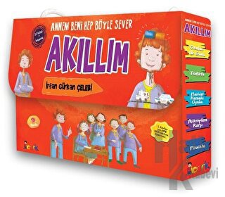 Annem Beni Hep Böyle Sever Akıllım 11 Kitap + Boyama