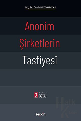 Anonim Şirketlerin Tasfiyesi (Ciltli)