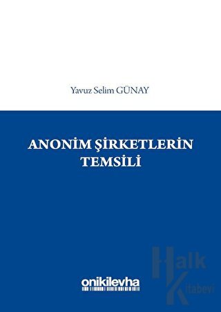 Anonim Şirketlerin Temsili - Halkkitabevi