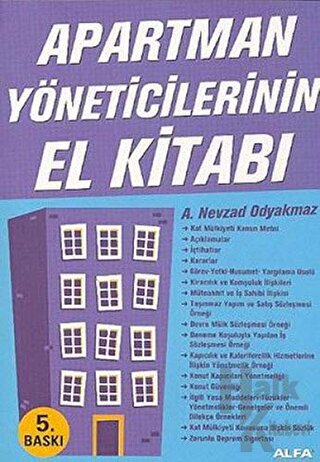 Apartman Yöneticilerinin El Kitabı - Halkkitabevi