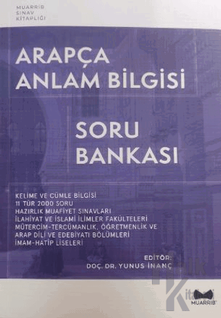 Arapça Anlama Bilgisi Soru Bankası - Halkkitabevi