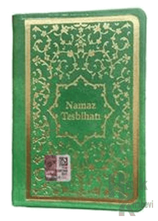 Arapça Namaz Tesbihatı (Termo Cilt-Yeşil Renk-Kod:1763) (Ciltli)