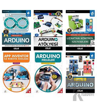 Arduino Eğitim Seti (6 Kitap Takım) - Halkkitabevi