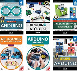 Arduino Programlama Eğitim Seti (6 Kitap Takım)