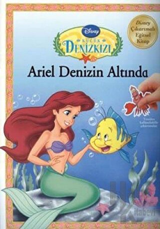 Ariel Denizin Altında Çıkartmalı Eğitsel Kitap