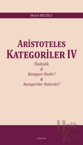 Aristoteles Kategoriler IV