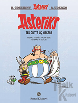 Asteriks - Tek Ciltte Üç Macera - Halkkitabevi