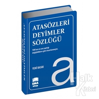 Atasözleri Deyimler Sözlüğü (Plastik Kapak) - Halkkitabevi