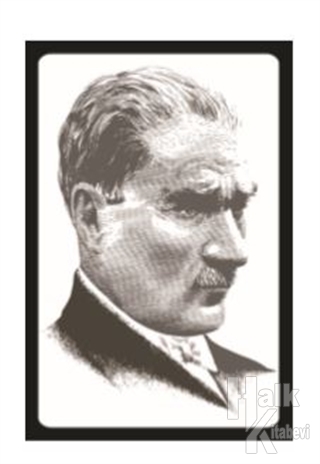 Atatürk Ahşap Poster 1 - Halkkitabevi