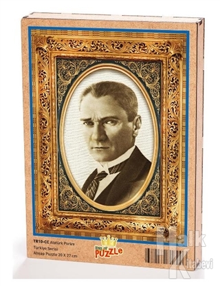 Atatürk Portre Ahşap Puzzle 204 Parça (TR10-CC) - Halkkitabevi