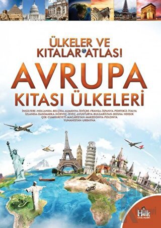 Avrupa Kıtası Ülkeleri - Ülkeler ve Kıtalar Atlası 3 - Halkkitabevi