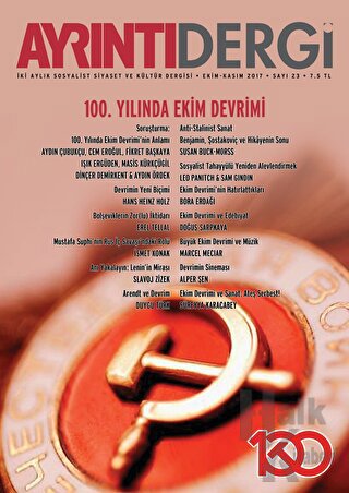 Ayrıntı Dergisi Sayı: 23 Ekim - Kasım 2017 - Halkkitabevi