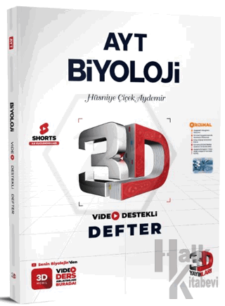 AYT Biyoloji Video Destekli Defter - Halkkitabevi