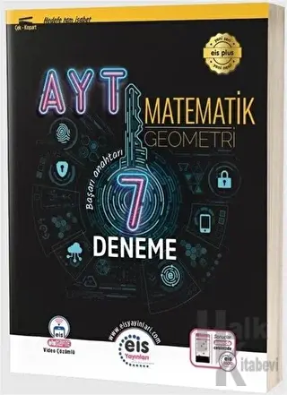 AYT - Branş Denemeleri - Matematik-Geometri (7'li) - Halkkitabevi