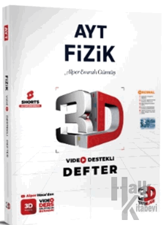 AYT Fizik Video Destekli Defter - Halkkitabevi