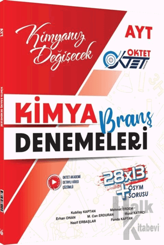 AYT Kimya 28 x 13 Branş Denemeleri