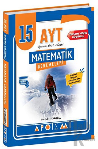 AYT Matematik 15 Deneme Özel Baskı