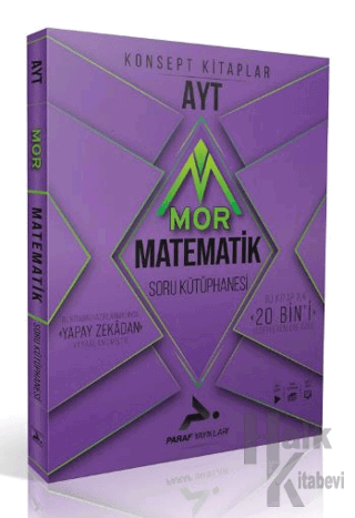 AYT Mor Matematik Soru Kütüphanesi - Halkkitabevi