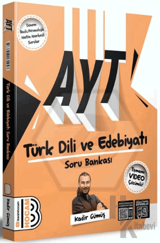 AYT Türk Dili ve Edebiyatı Tamamı Video Çözümlü Soru Bankası - Halkkit