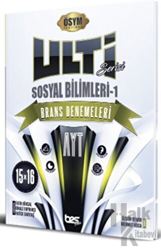 AYT ULTİ SERİSİ Sosyal Bilimler -1 15 x 16 Branş Denemeleri