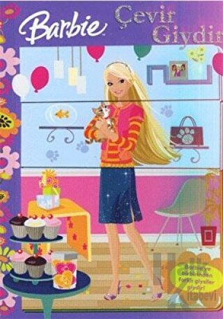Barbie Çevir Giydir (Ciltli)