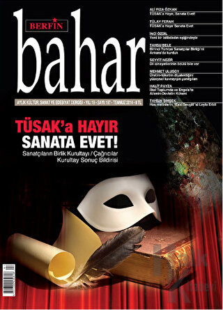 Berfin Bahar Aylık Kültür, Sanat ve Edebiyat Dergisi Sayı: 197 - Halkk