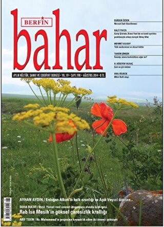 Berfin Bahar Aylık Kültür, Sanat ve Edebiyat Dergisi Sayı: 198