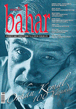 Berfin Bahar Aylık Kültür, Sanat ve Edebiyat Dergisi Sayı: 199