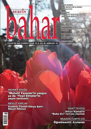 Berfin Bahar Aylık Kültür Sanat ve Edebiyat Dergisi Sayı: 232 Haziran 