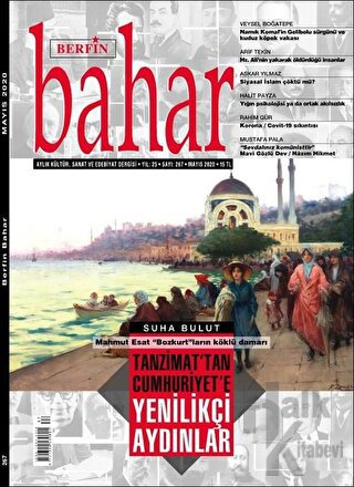 Berfin Bahar Aylık Kültür Sanat ve Edebiyat Dergisi Sayı: 267 Mayıs 2020