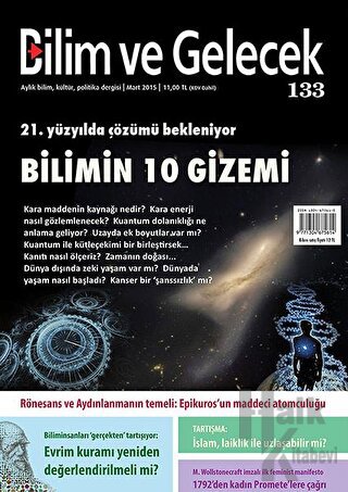 Bilim ve Gelecek Dergisi Sayı: 133 - Halkkitabevi