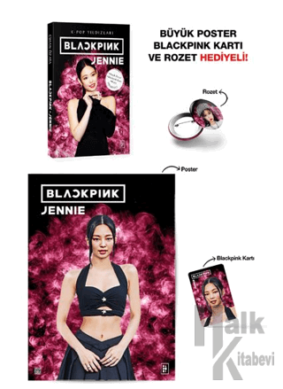 Blackpink Jennie - K-Pop Yıldızları - Halkkitabevi