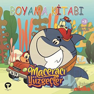 Boyama Kitabı - Maceracı Yüzgeçler 2 (Ciltli)