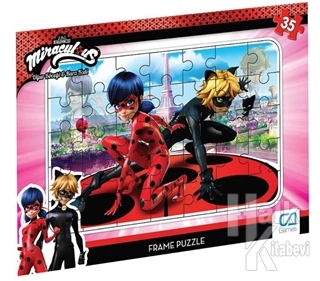 CA Games Miraculous - Frame Puzzle 1 - Pembe (35 Parça) - Halkkitabevi