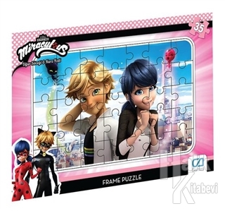 CA Games Miraculous - Frame Puzzle 3 - Lila (35 Parça) - Halkkitabevi