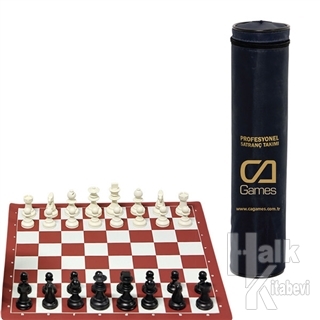 CA Games Profesyonel Satranç Takımı - (Büyük Boy) - Halkkitabevi