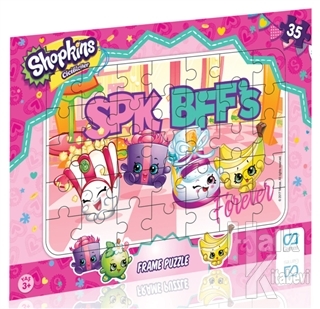 CA Games Shopkins - Frame Puzzle 1 (35 Parça) - Halkkitabevi