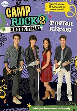 Camp Rock 2 - Büyük Final Poster Kitabı - Halkkitabevi