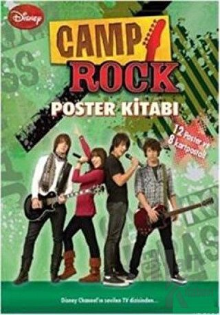 Camp Rock Poster Kitabı - Halkkitabevi